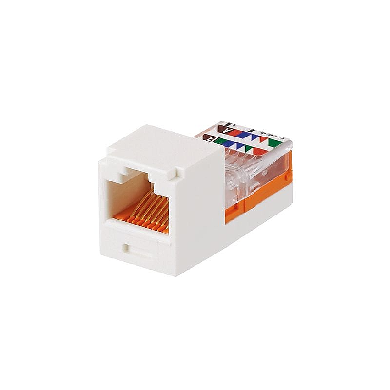 Модуль Mini-Com RJ45 UTP, кат.5е, белый, Leadframe Style - купить
